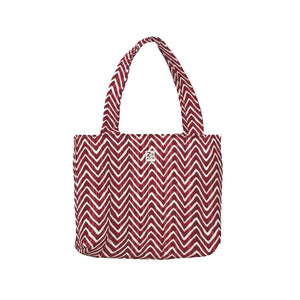 Tote acolchonada Rojo
