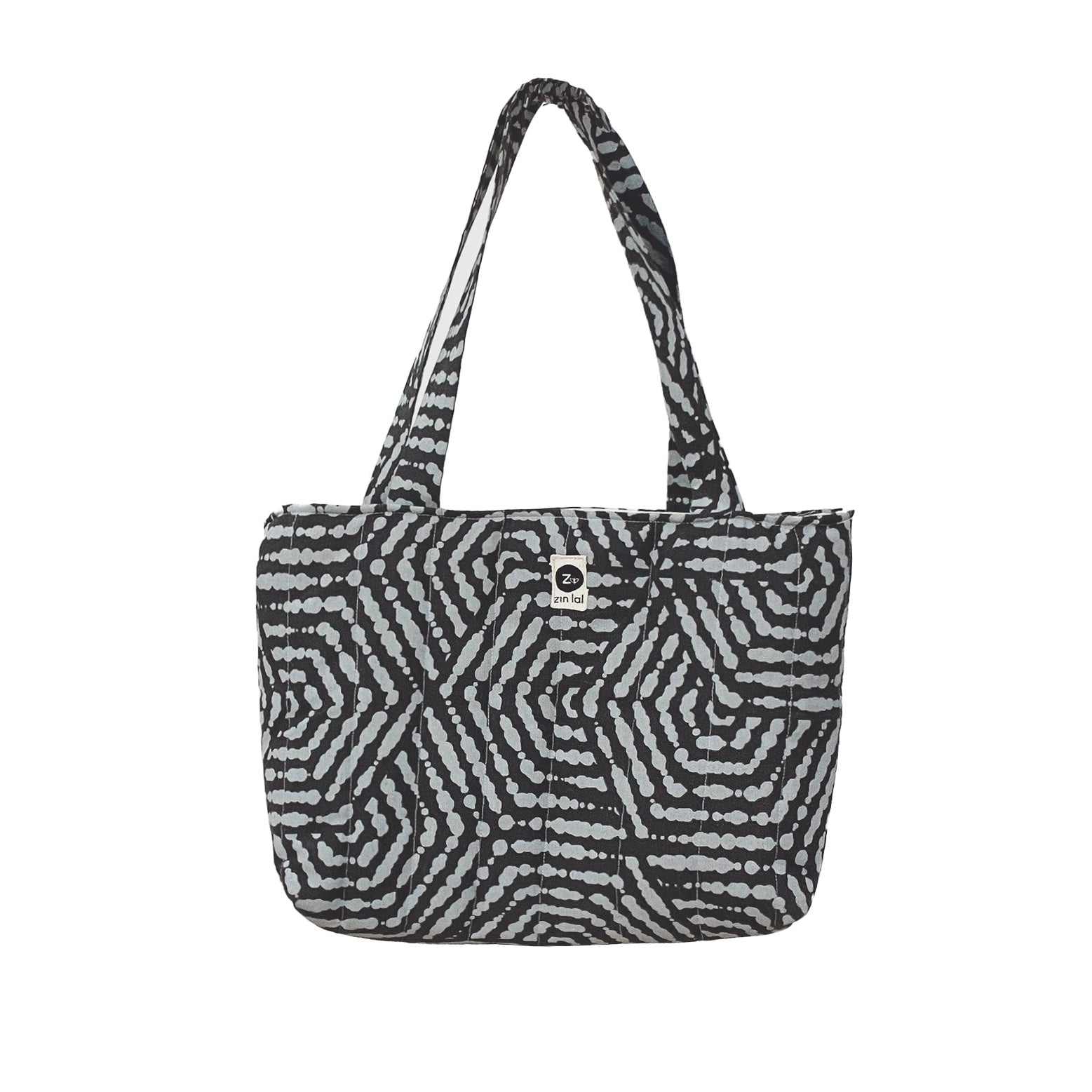 Tote acolchonada Abstract